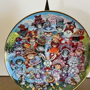 Franklin Mint, Bill Bell..Easter Parade Limited Edition Plate